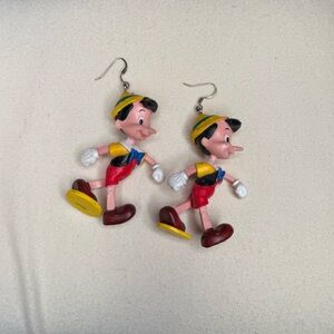 Vintage Pinocchio earrings